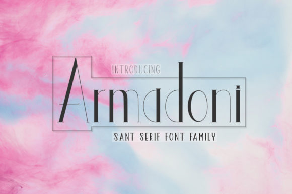 Armadoni: The Elegant Serif Font for Polished Brand Visuals