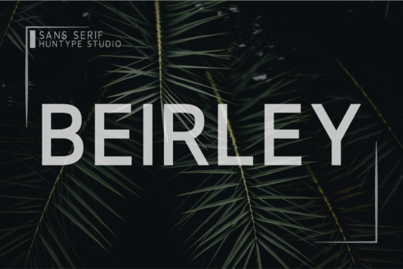 Beirley: The Minimal Sans Serif Font for Modern Business Branding