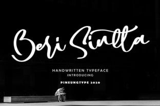 Beri Sintta: A Playful Script Font for Authentic Brand Identity