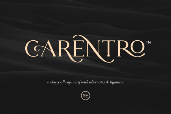 Carentro: The Elegant Serif Font for Modern Brand Identity