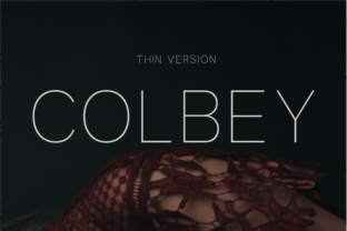 Colbey Thin: The Elegant Sans Serif Font for Handmade Products