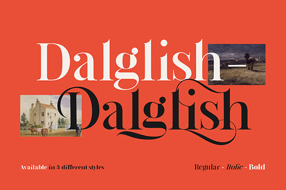 Dalglish: The Premium Serif Font for Polished Brand Identity