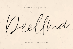Deellma: The Script Amp Typeface That Elevates Campaign Visuals