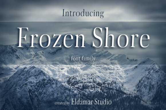 Frozen Shore: The Elegant Serif Font for Polished Branding