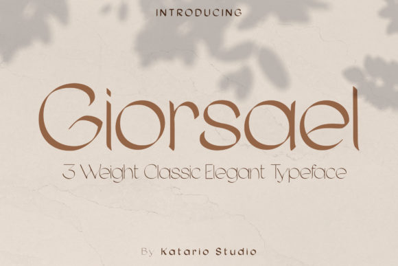 Giorsael: The Modern Sans Serif Font for Scroll-Stopping Marketing