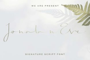 Jonatan Eve: The Elegant Script Typeface for Modern Web Design