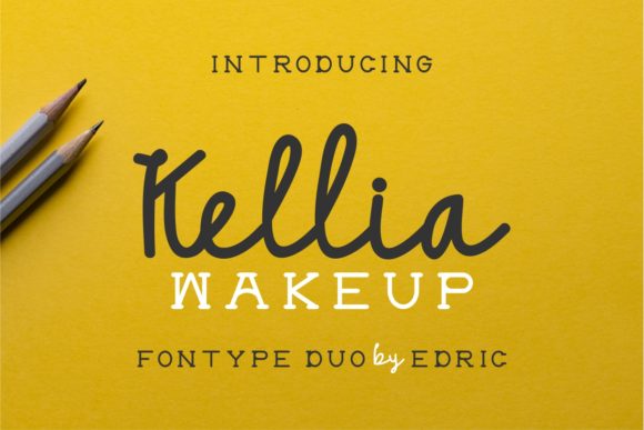 Kellia Wakeup Family: The Perfect Serif Font for Handmade Labels