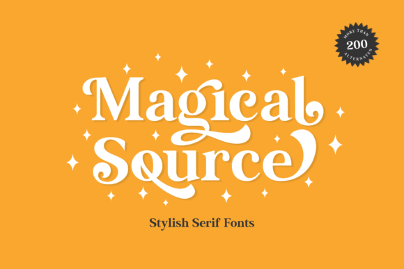 Magical Source: The Serif Font That Elevates Your Digital Campaigns