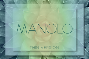 Manolo Thin: The Premium Sans Serif Typeface for Modern Campaigns