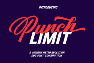 Punch Limit Duo: The Dynamic Typeface for Modern Business Branding