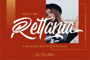 Rettania: The Dynamic Script Font for Scroll-Stopping Campaigns