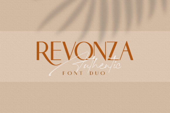 Revonza Authentic: A Premium Duo Typeface for Modern Web Design