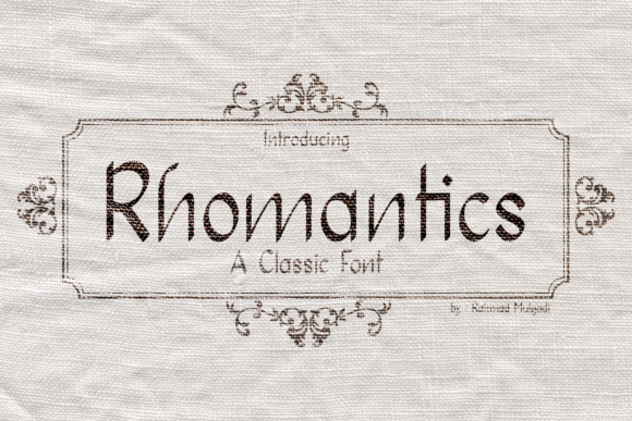 Rhomantics: The Modern Sans Serif Font for Professional Branding