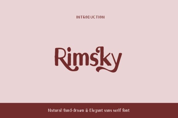 Rimsky: The Modern Sans Serif Typeface for Digital Experiences