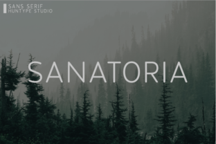 Sanatoria: A Versatile Sans Serif Typeface for Modern Digital Brands