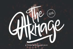 The Akrage: A Handwritten Typeface for Authentic Maker Branding
