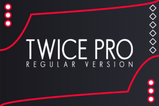 Twice Pro: A Geometric Sans Serif for Modern Editorial Design