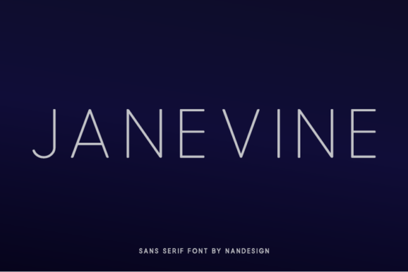 Why Janevine Is the Perfect Sans Serif Font for Your Brand