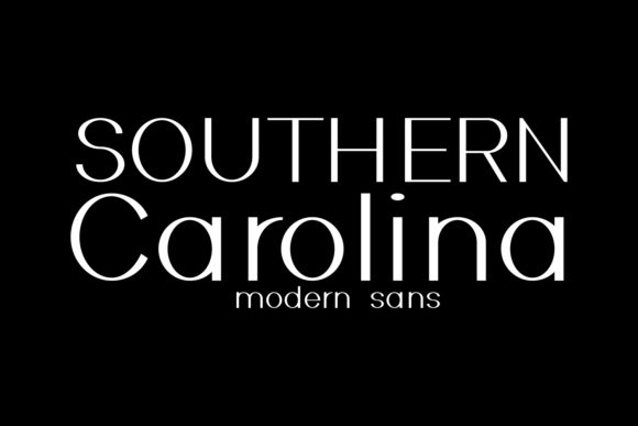 Why Southern Carolina Is the Perfect Sans Serif for Editorial Branding