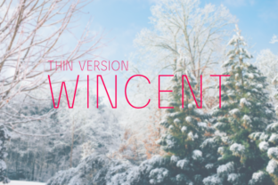 Wincent Thin: A Geometric Sans Serif for Modern Brand Identity